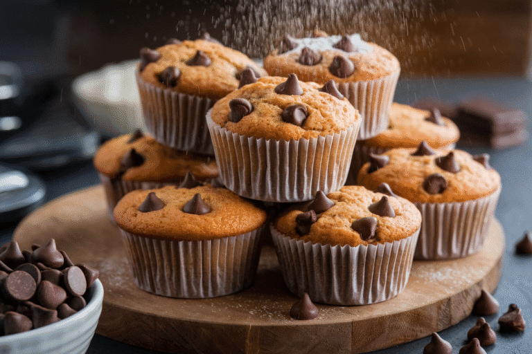 Chocolate Chip Muffins Recipe That Breaks the “Just One More” Rule (And Wins Every Brunch)
