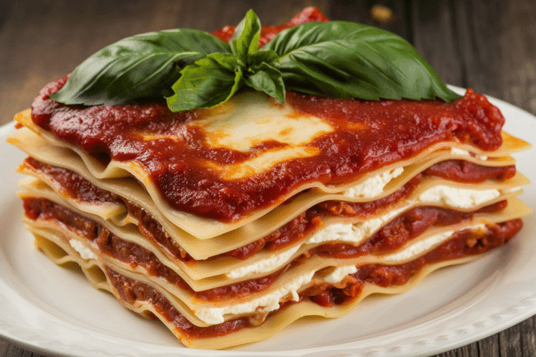 Easy Lasagna Recipe with Ricotta That Wins Dinner, Impresses Guests, and Requires Zero Culinary Drama
