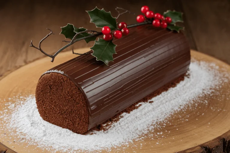 This Yule Log Cake Recipe Will Make Your Guests Forget Every Other Dessert (And Ask for Seconds)