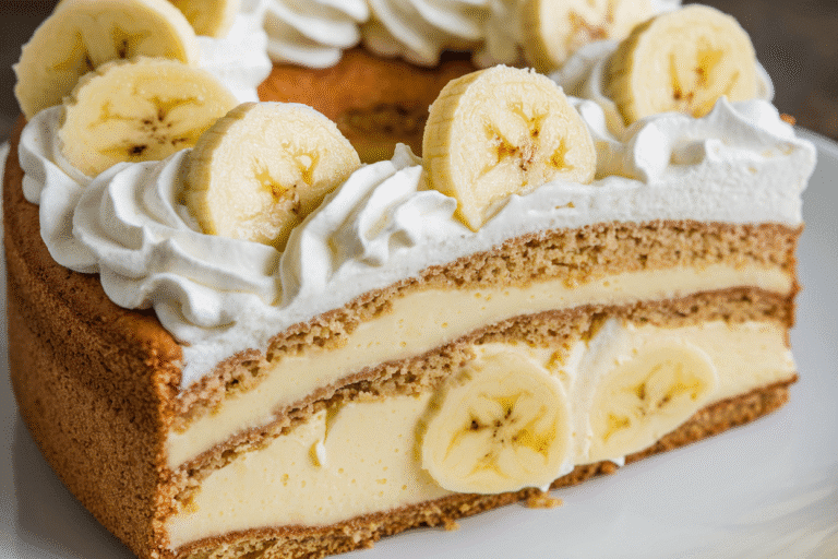 This Banana Pudding Cake Recipe Is the Mic-Drop Dessert You Didn’t Know You Needed
