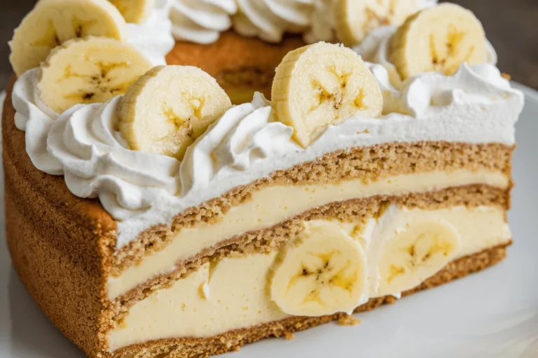 This Banana Pudding Cake Recipe Is the Mic-Drop Dessert You Didn’t Know You Needed
