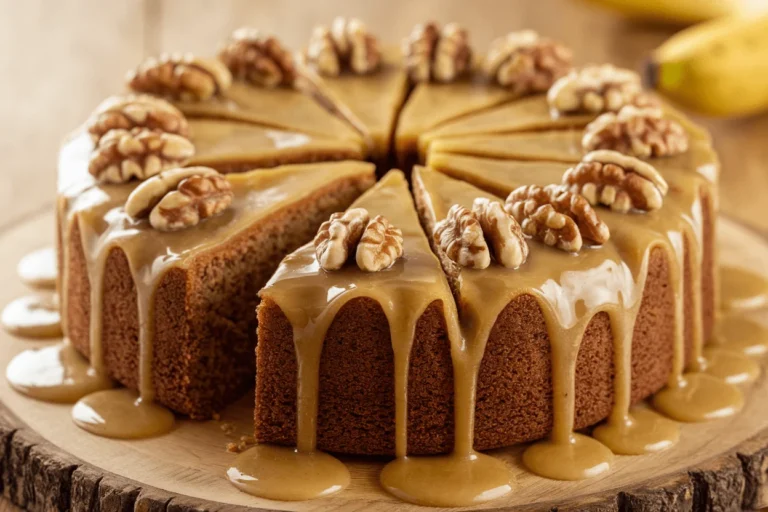 This Banana Cake Recipe Moist Enough to Break the Internet (and Ruin Dry Cake Forever)