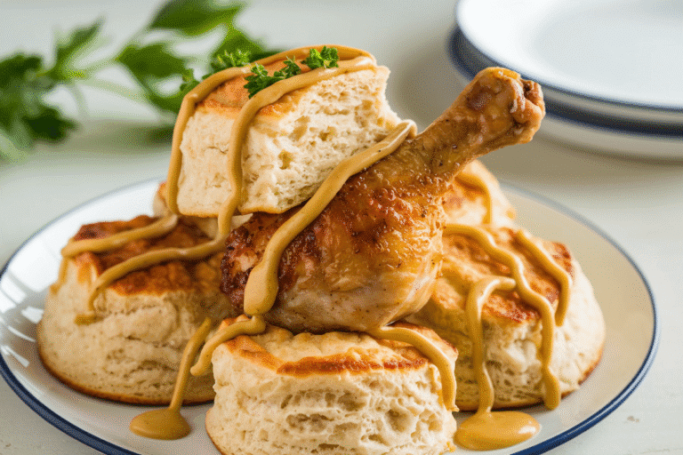 Chicken and Biscuits Recipe That Breaks the Internet: Crispy, Creamy, and Completely Addictive