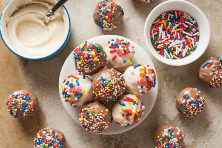 This Cake Balls Recipe Easy Enough to Nail Tonight (But Fancy Enough to Flex at Any Party)