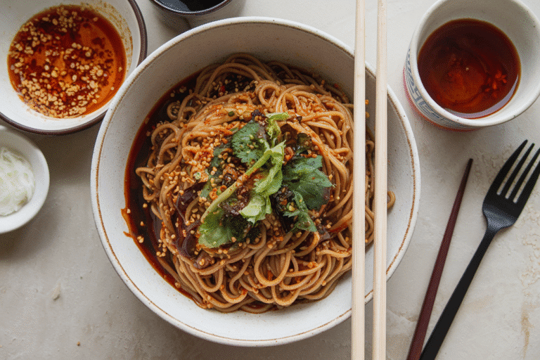 This Dan Dan Noodles Recipe Slaps: Fiery, Savory, and Ready in 20 Minutes