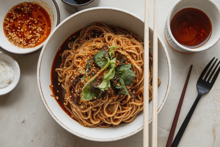 This Dan Dan Noodles Recipe Slaps: Fiery, Savory, and Ready in 20 Minutes