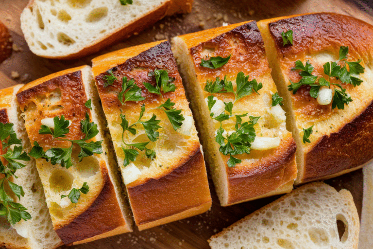 This Is the Best Garlic Bread Recipe on the Internet (And Yes, It’s Ridiculously Crunchy, Buttery, and Impossible to Share)