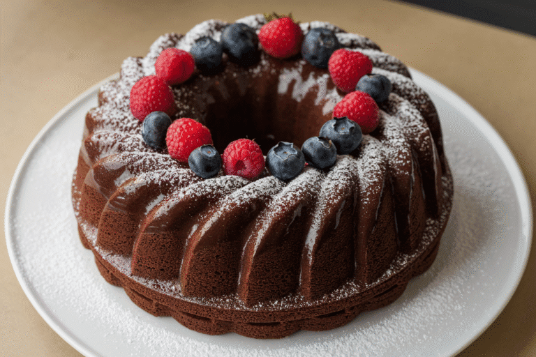This Ridiculously Moist Chocolate Bundt Cake Recipe Will Ruin All Other Desserts For You (In the Best Way)