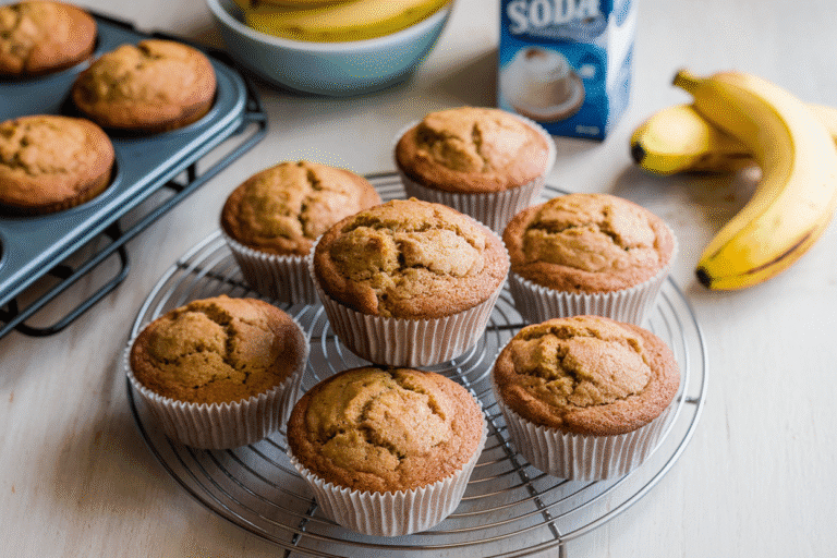 Banana Bread Muffins Recipe That Never Misses: Bakery-Style Domes, One Bowl, Zero Drama