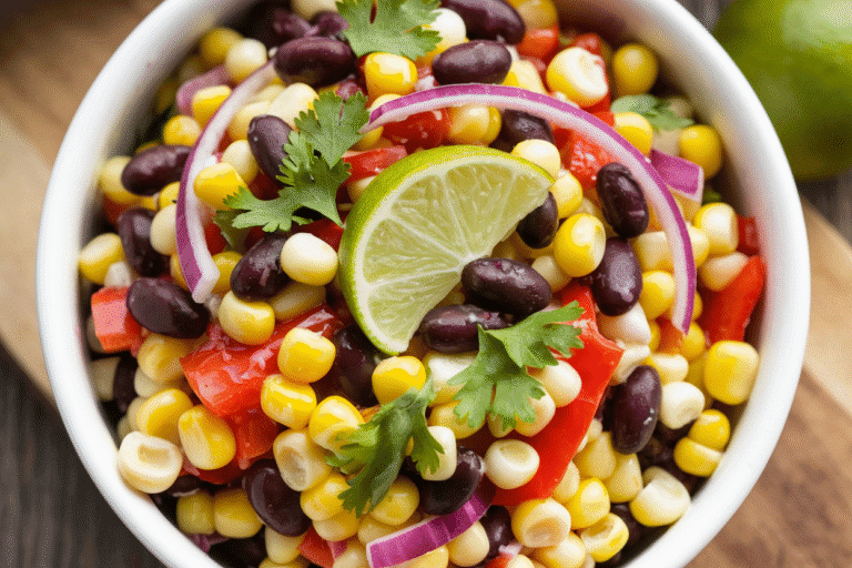 This Corn Black Bean Salad Recipe Slaps: Zesty, Crunchy, 10-Minute Power Bowl You’ll Make on Repeat