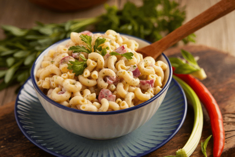 The Amish Macaroni Salad Recipe You’ll Crave at 2 A.M. (And Actually Want to Share)