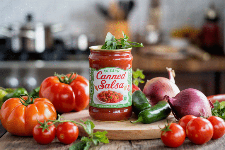 This Canned Salsa Recipe with Fresh Tomatoes Turns Garden Overflow into Liquid Gold (No Mush, All Crunch!)