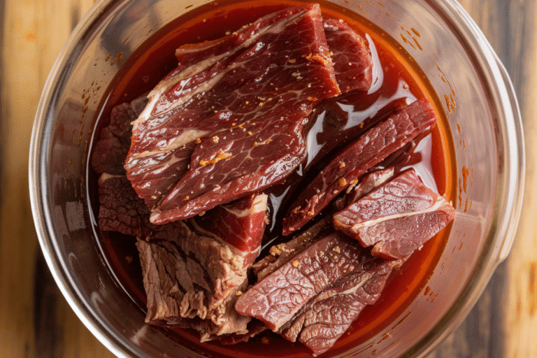 The Only Beef Jerky Marinade Recipe You’ll Ever Need (Bold, Smoky, Addictive)