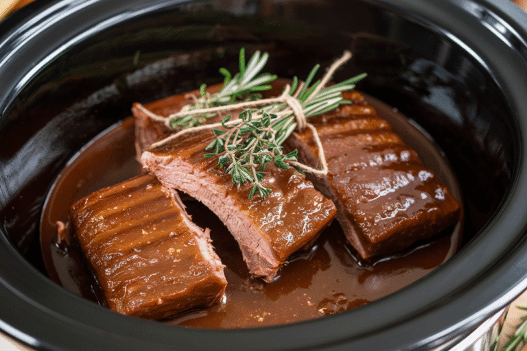 Boneless Short Ribs Recipe That Feels Like a Steakhouse Flex (But Way Easier)