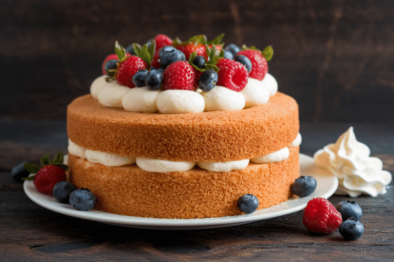 The Victoria Sponge Cake Recipe You’ll Brag About: Fluffy Layers, Real Butter, Zero Regrets