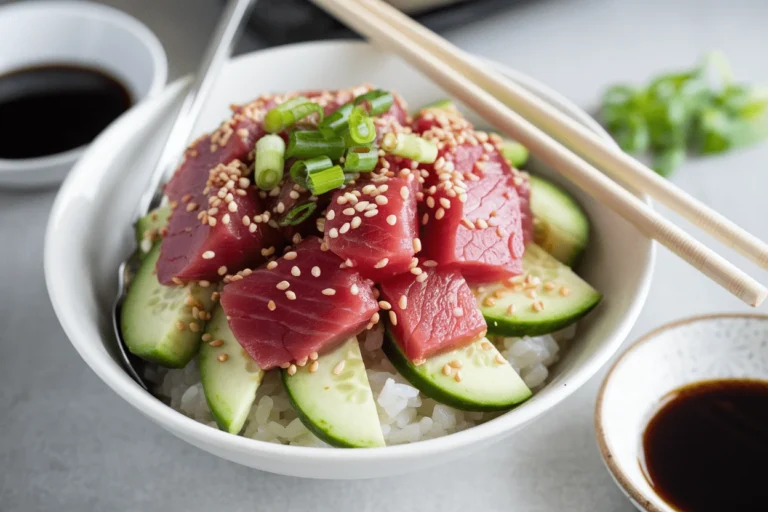 The Shockingly Easy Tuna Poke Bowl Recipe That Tastes Like a $20 Takeout (But Costs Way Less)