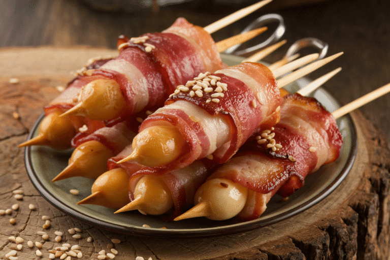 This Bacon Wrapped Water Chestnuts Recipe Turns Any Party Into “Where Did They All Go?”
