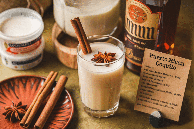 Coquito Recipe Puerto Rican Authentic: The Creamy Holiday Drink You’ll Brag About All Year