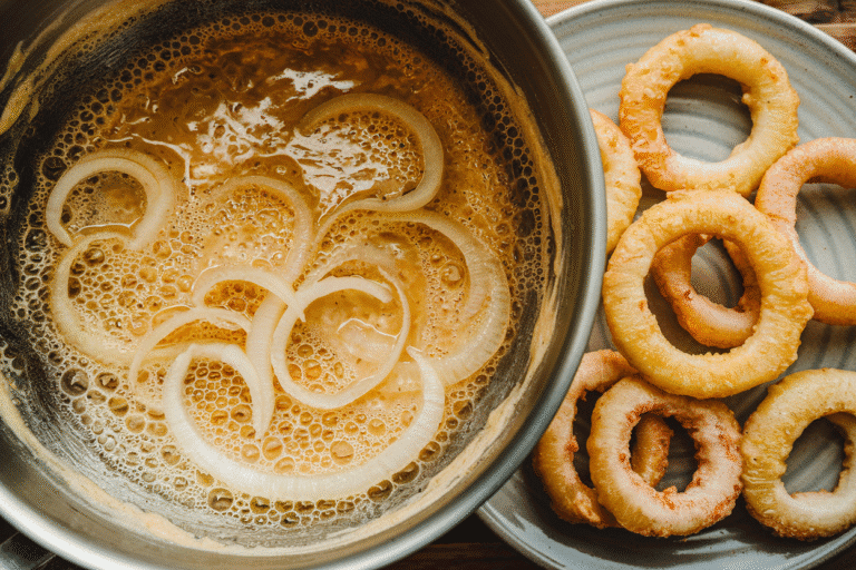 The Only Onion Ring Batter Recipe That Turns “Meh” Onions Into Crispy Gold (Restaurant-Level Hack Inside)