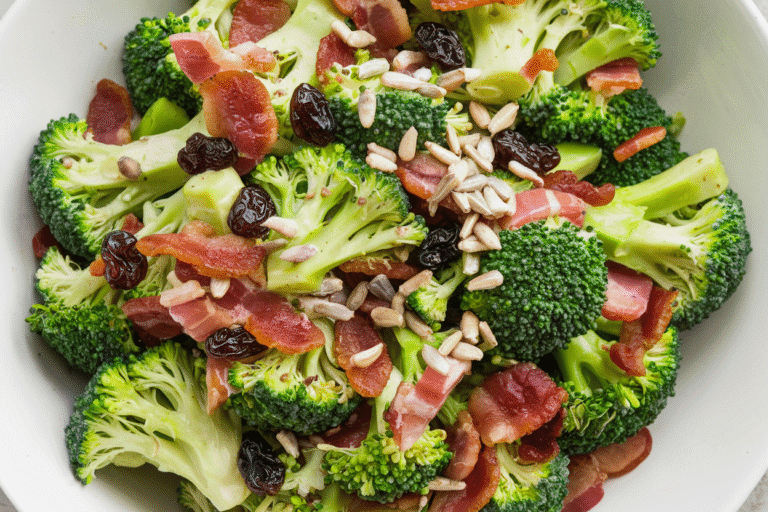 This Viral Best Broccoli Salad Recipe Turns Skeptics Into Seconds—Crunchy, Creamy, Crazy-Addictive