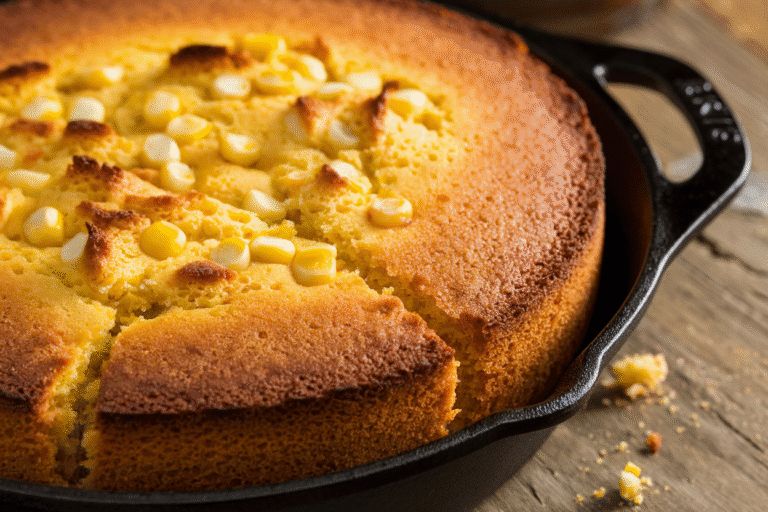 Cast Iron Cornbread Recipe That Slaps: Crispy Edges, Buttery Middle, Zero Leftovers