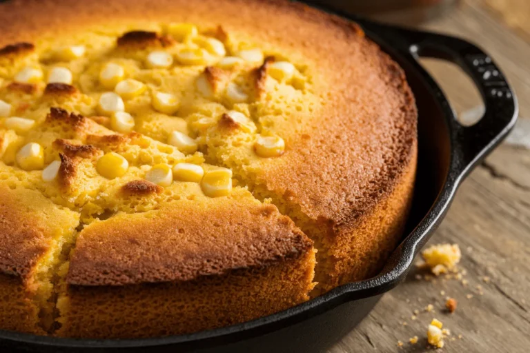 Cast Iron Cornbread Recipe That Slaps: Crispy Edges, Buttery Middle, Zero Leftovers