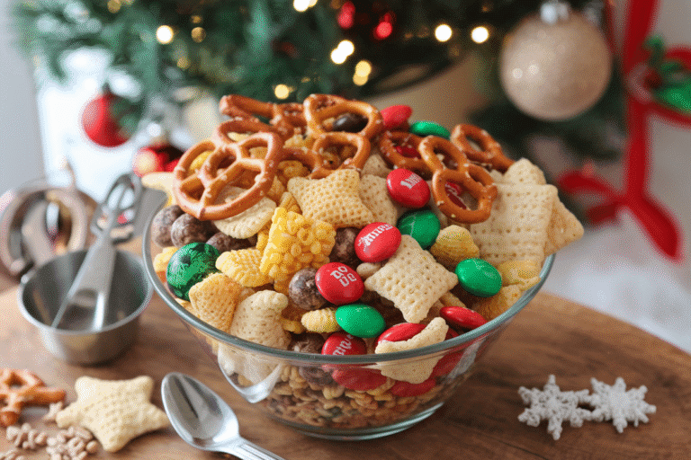 Christmas Chex Mix Recipe You’ll “Accidentally” Eat by the Handful (No Apologies)