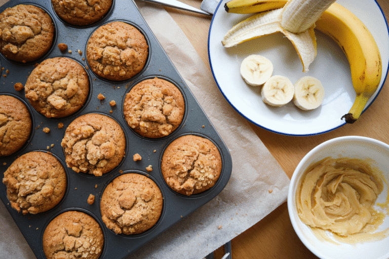 Banana Bread Muffin Recipe That Never Lasts: Fluffy, Moist, and Bake-Sale Legendary