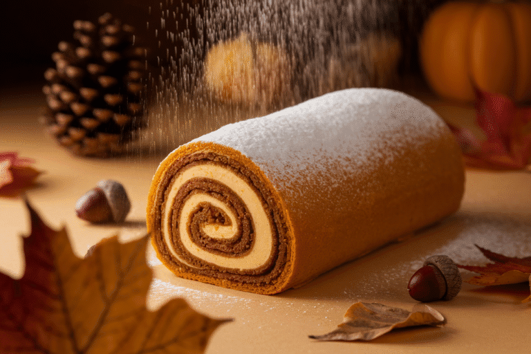 This Pumpkin Roll Recipe Easy Enough for a Weeknight, Epic Enough for the Holidays