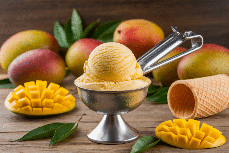This Mango Ice Cream Recipe Melts Faster Than Your Excuses—No Churn, Big Flavor, Zero Drama