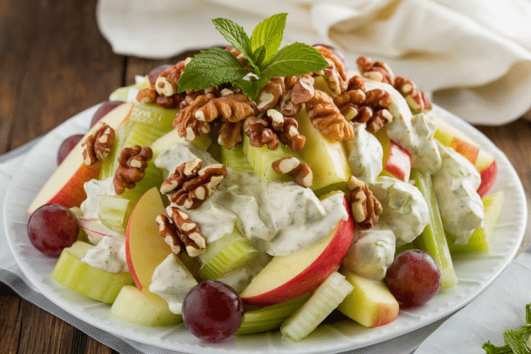 The “Waldorf Salad Recipe Original” You’ll Brag About: Crisp, Creamy, and Shockingly Addictive