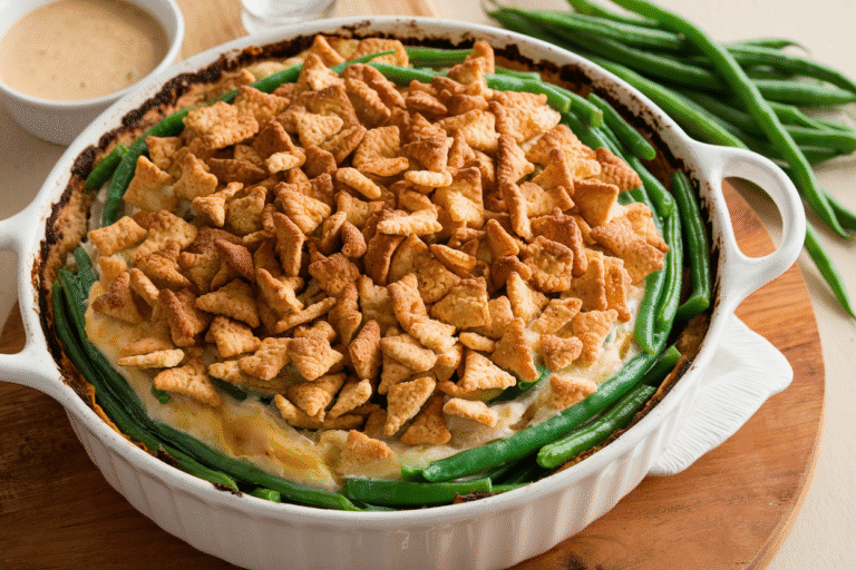 This Green Bean Casserole Recipe Slaps: Crispy, Creamy, Zero Canned Soup, All Holiday Flex