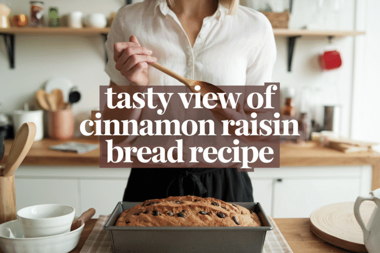 The Cinnamon Raisin Bread Recipe That Turns Any Morning Into “Main Character” Energy