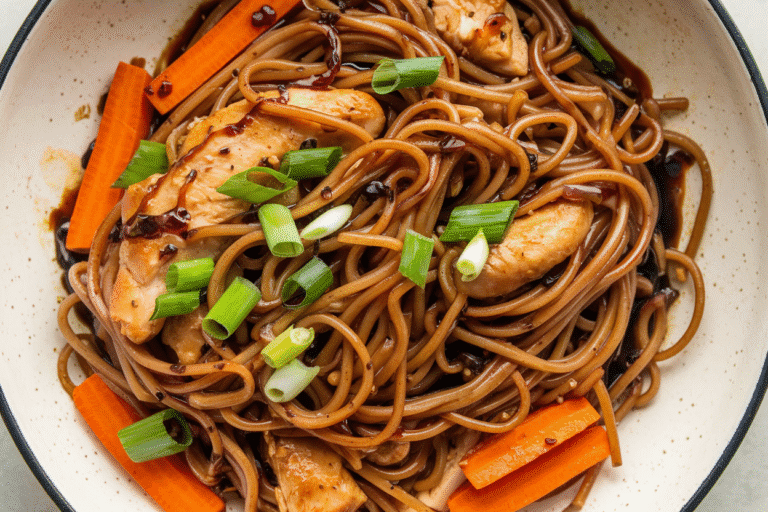 Chicken Lo Mein Recipe That Beats Takeout: 20 Minutes, One Pan, Zero Regrets