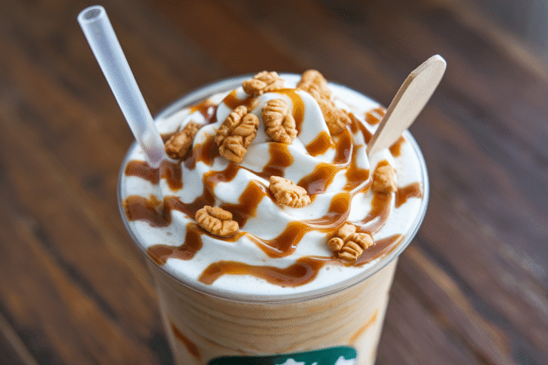 The Caramel Ribbon Crunch Frappuccino Recipe You’ll Brag About: Creamy, Crunchy, and Better Than the Coffee Shop