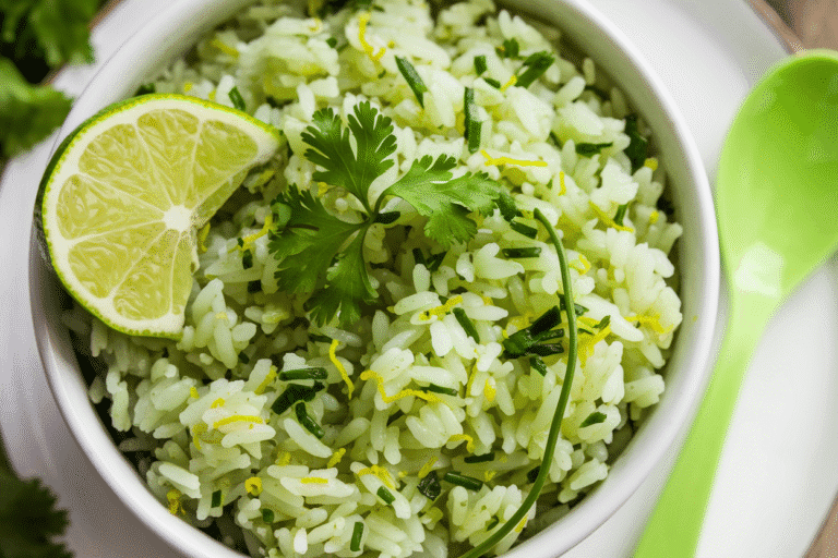 This Cilantro Lime Rice Recipe Slaps: Bright, Zesty, and Low-Key Addictive