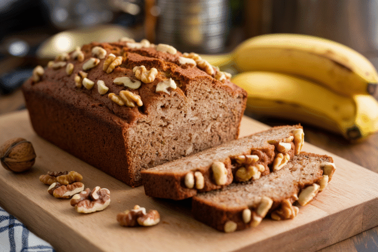 The Easy Banana Nut Bread Recipe Everyone Begs You For (Even Your “I Don’t Bake” Friend)