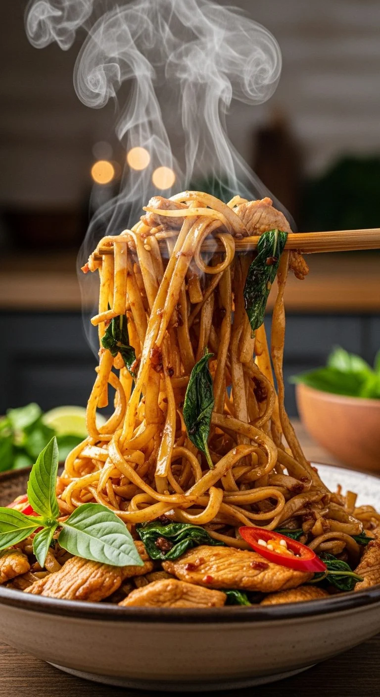 🌶️ Better-Than-Takeout Pad Kee Mao Recipe (Drunken Noodles)