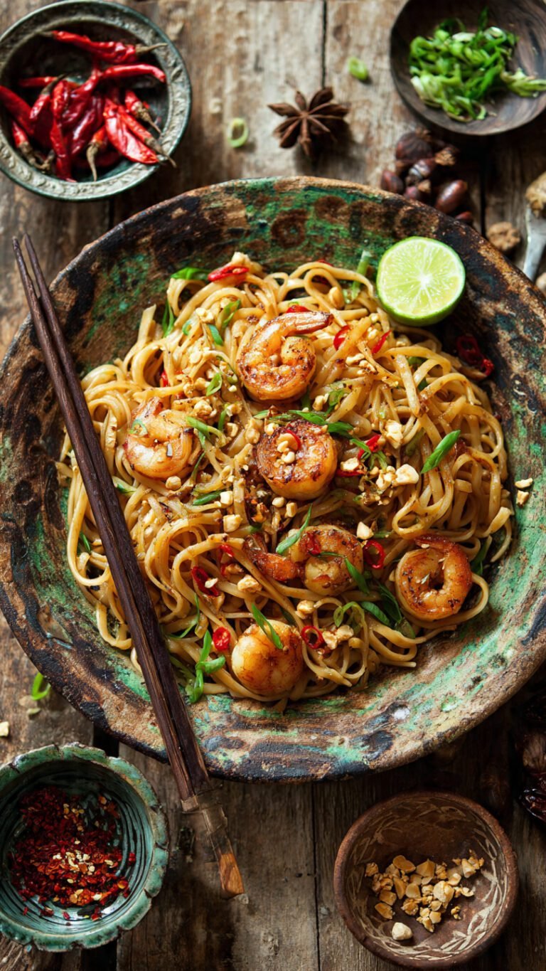 🍤 Ultimate Shrimp Pad Thai Recipe (Better Than Takeout!)