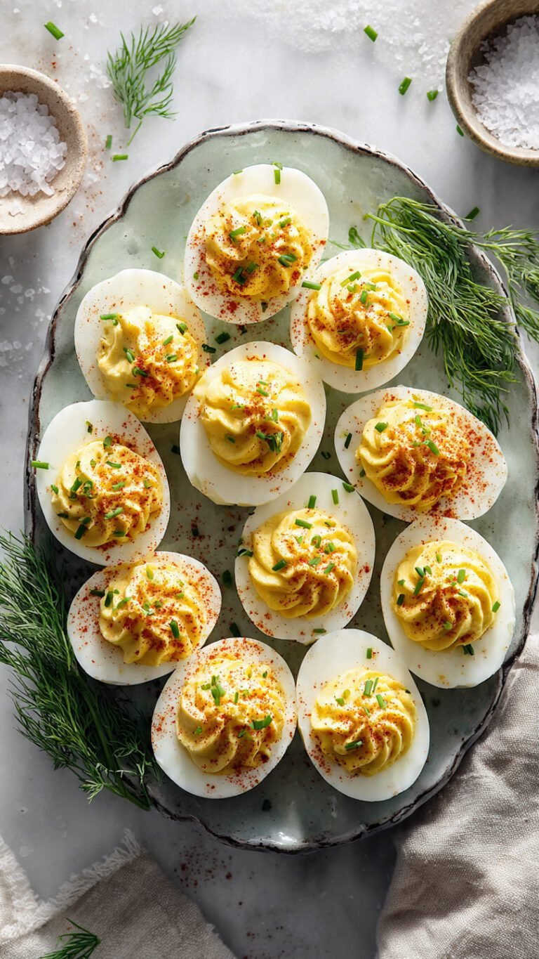 🥚 The Best Easy Deviled Eggs Recipe Ever