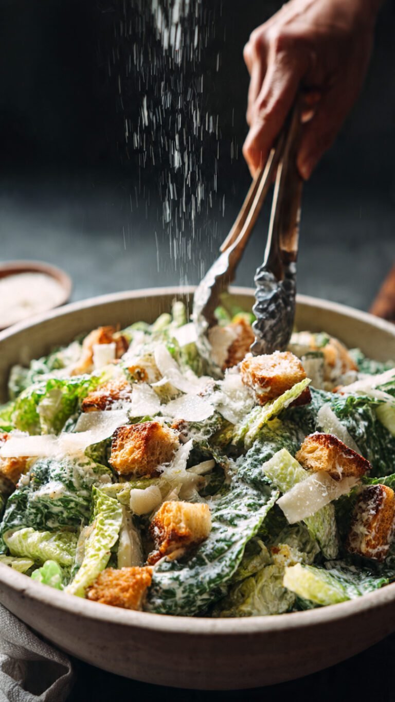 🥗 The Best Caesar Salad Dressing Recipe (Better Than Restaurants!)