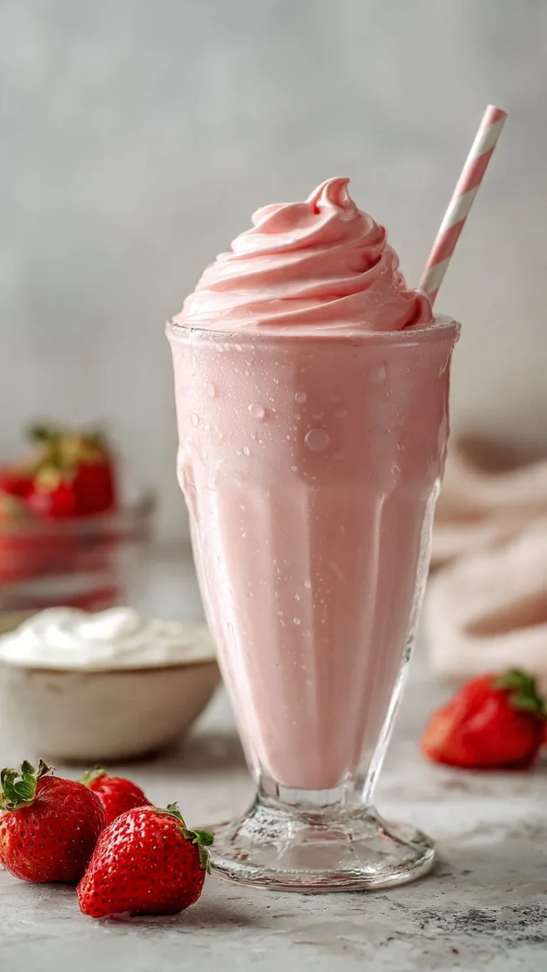 🍓 The Ultimate Healthy Strawberry Smoothie Recipe (Creamy & Fast!)