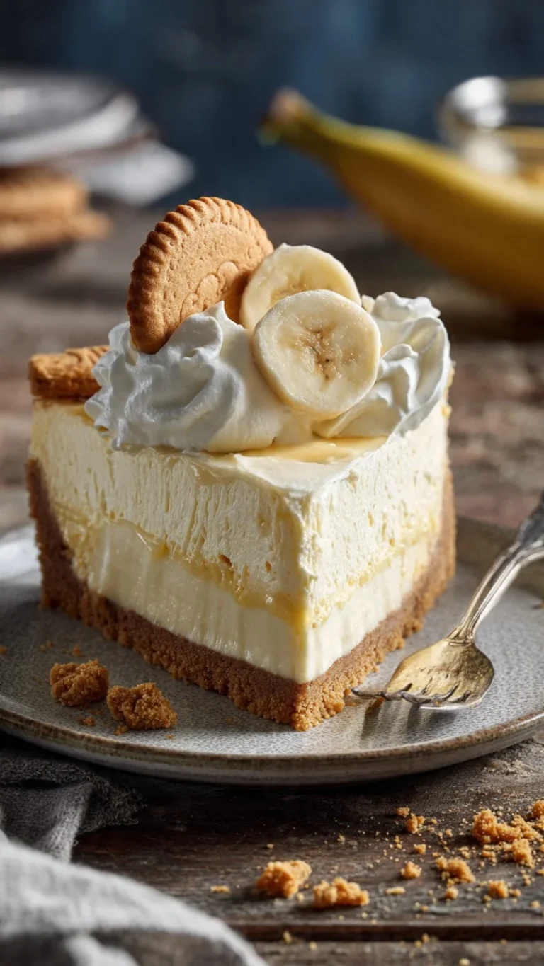 🍌 The Best Banana Pudding Cheesecake Recipe: Creamy & Dreamy!