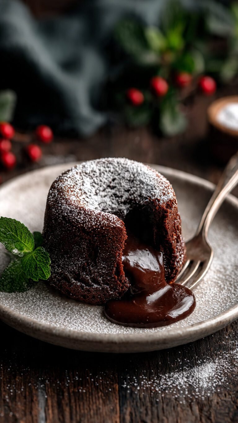 🍫 Easy Sweet Dish Recipe: Molten Lava Cake