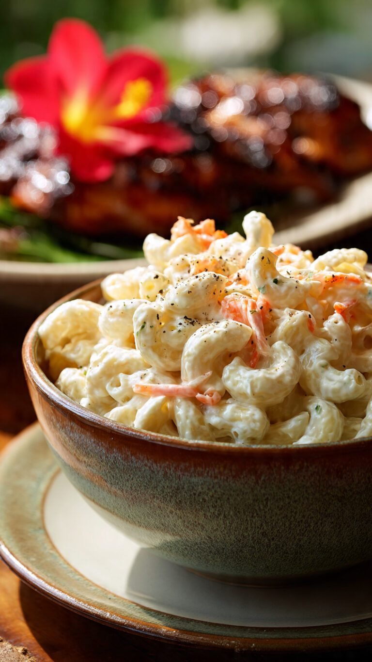 🍍 Hawaiian Macaroni Salad Recipe: Creamy & Authentic
