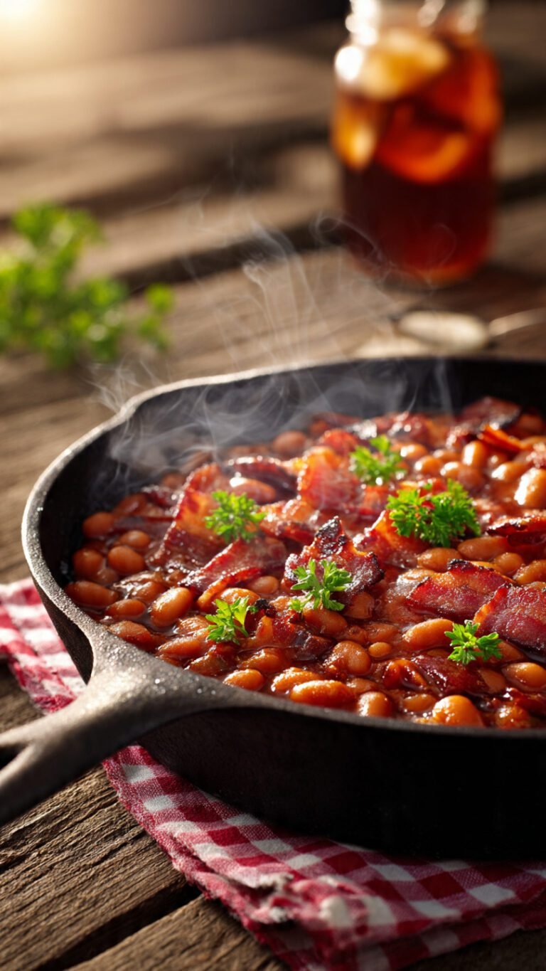 🥘 The Ultimate Canned Baked Beans Recipe (Secret Hack!)