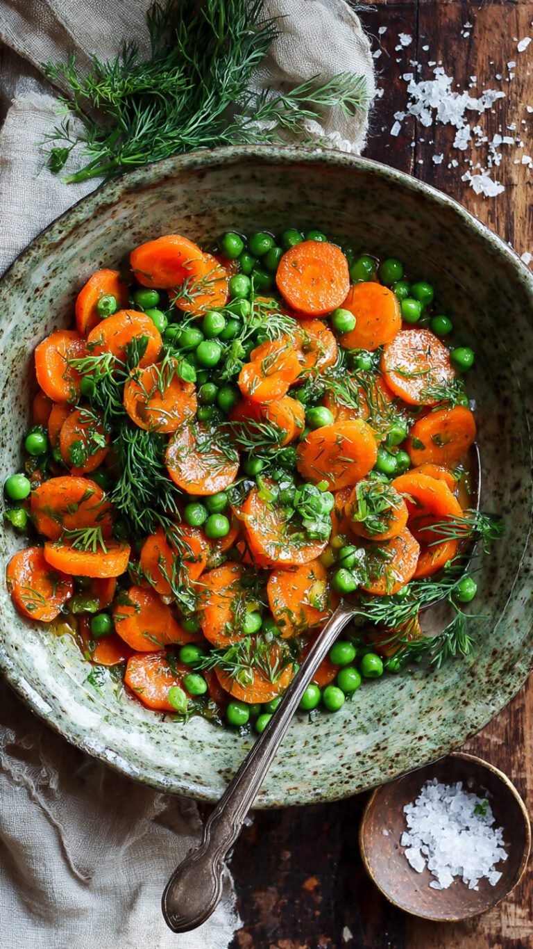 🥕 The Best Ever Peas and Carrots Recipe (Not Mushy!)