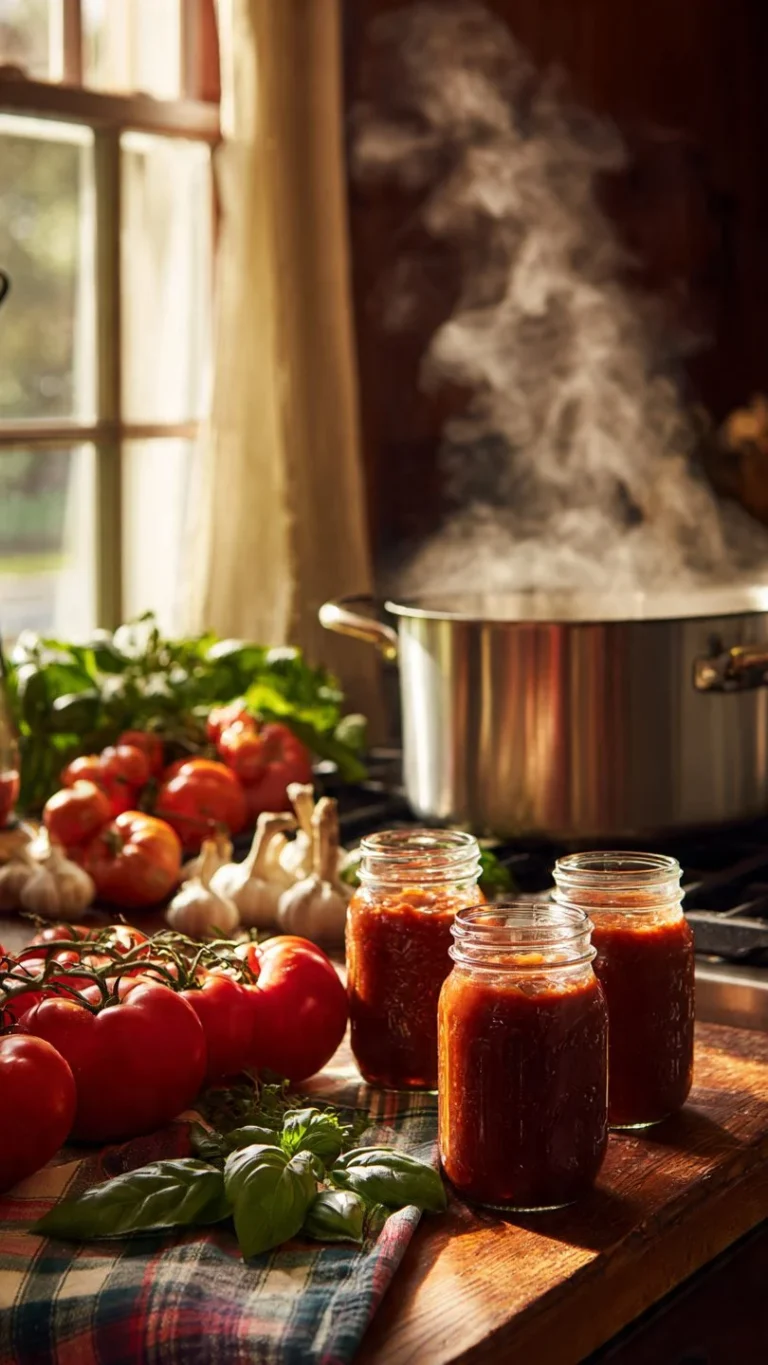 🍅 Best Spaghetti Sauce Canning Recipe for Beginners