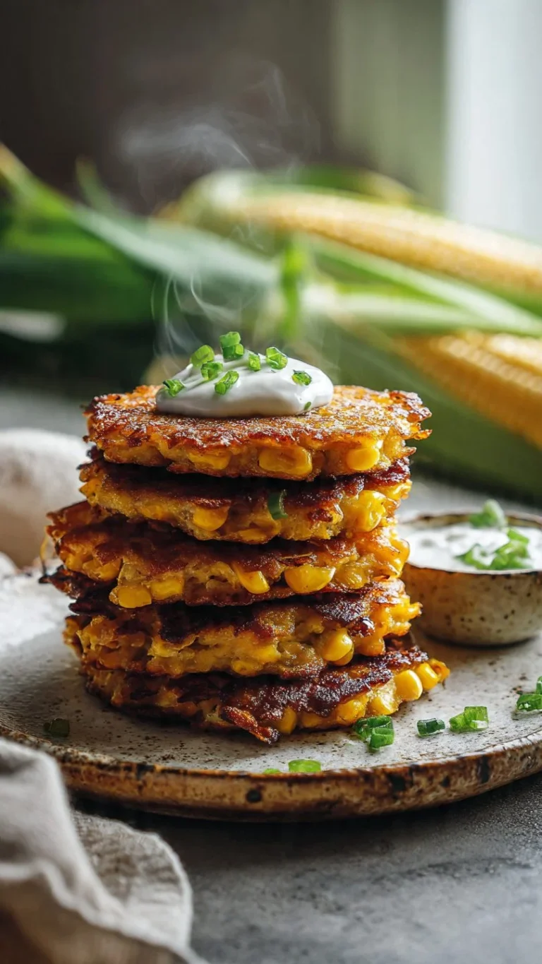 🌽 Corn Fritters Recipe Easy: Crispy & Golden