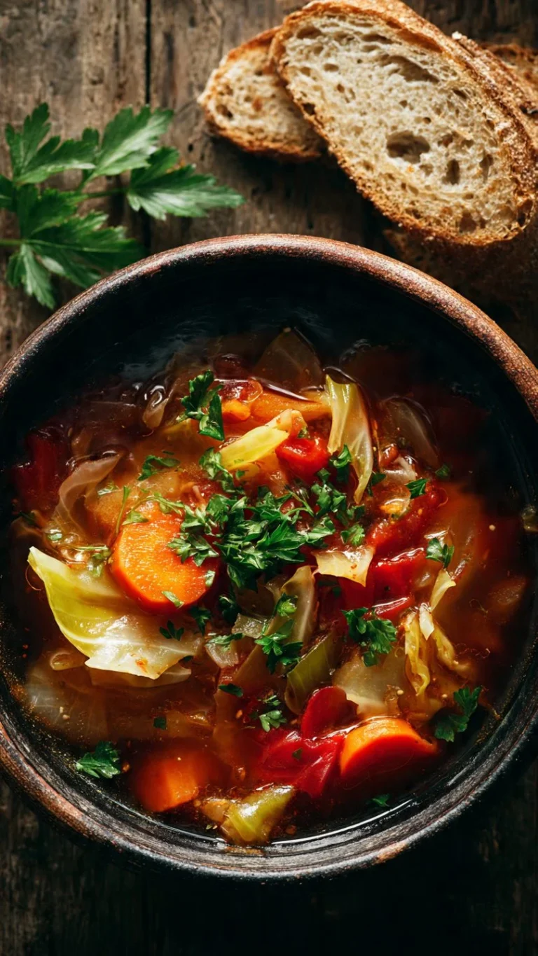 🥣 The “Magic” Cabbage Soup Recipe Diet That Actually Tastes Good
